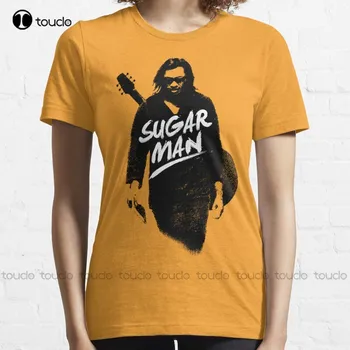 Нова Тениска Sixto Rodriguez | Sugar Man, Памучен Тениска, тениски за жени, Унисекс